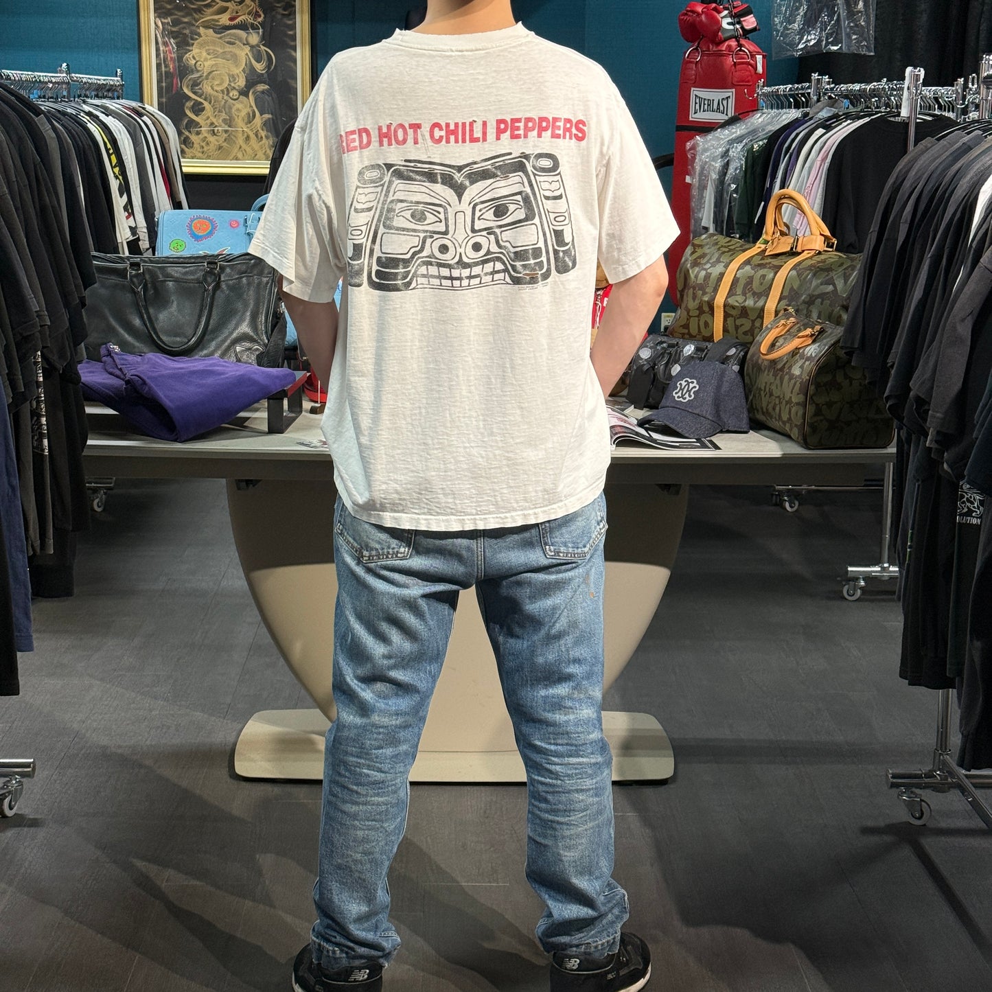 【RED HOT CHILI PEPPERS】レッドホットチリペッパーズ Vintage レッチリTシャツ L相当