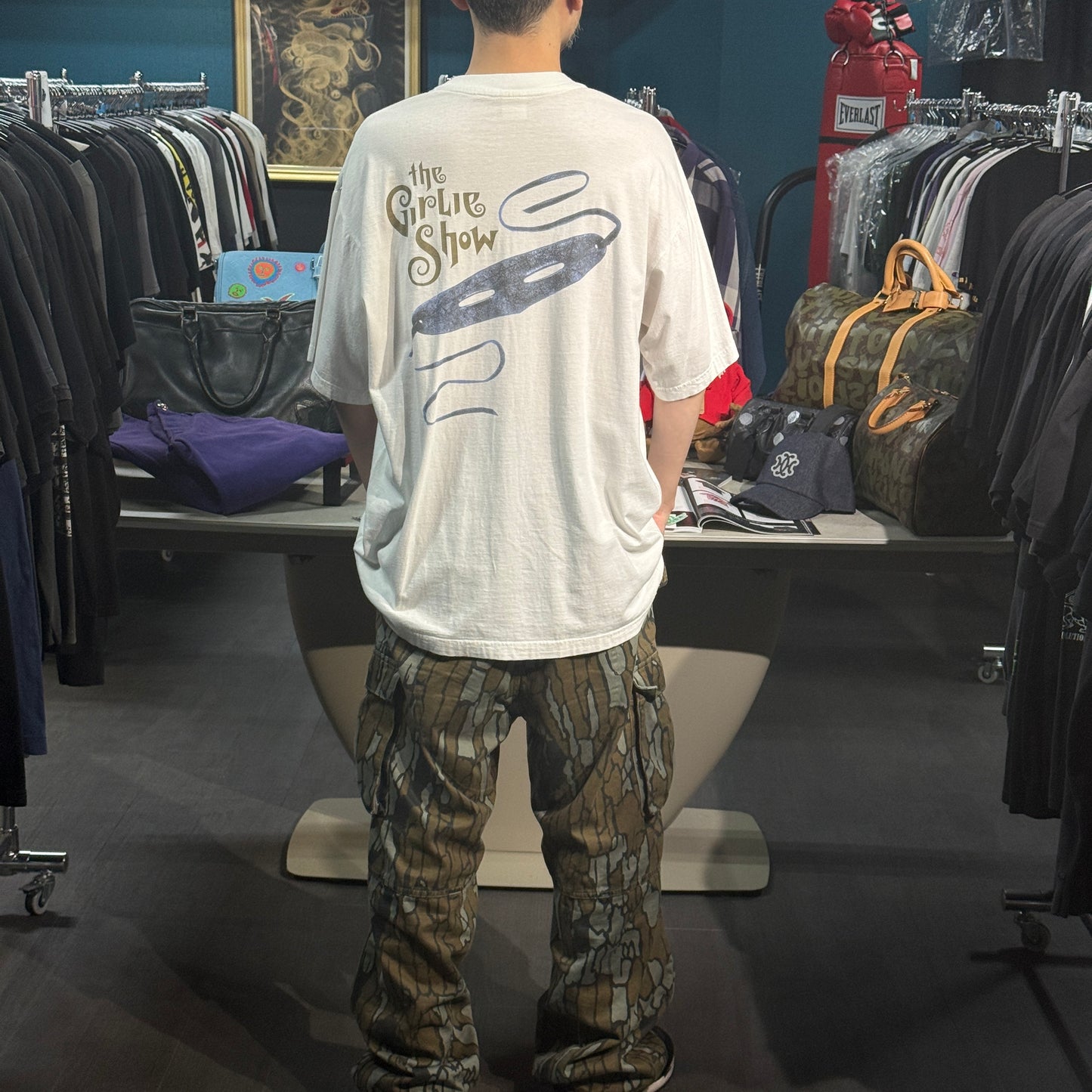 【MADONNA】マドンナ girlie show Tシャツ Vintage 90`s サイズXL