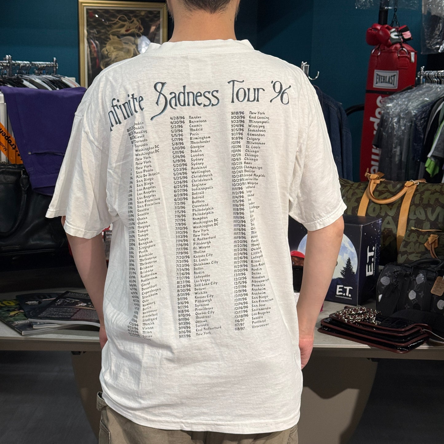 【SMASHING PUMPKINS】スマッシングパンプキンズ "INFINITE SADNESS TOUR" 90's Vintage Tシャツ