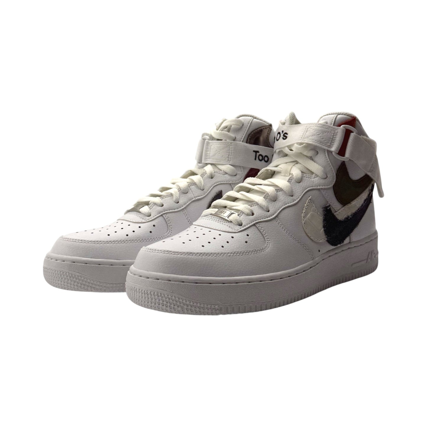 【NIKE】ナイキ John Geiger(ジョン・ガイガー)/Misplaced Checks Hi/Air Force 1/カスタムスニーカー/ ハイカットスニーカー