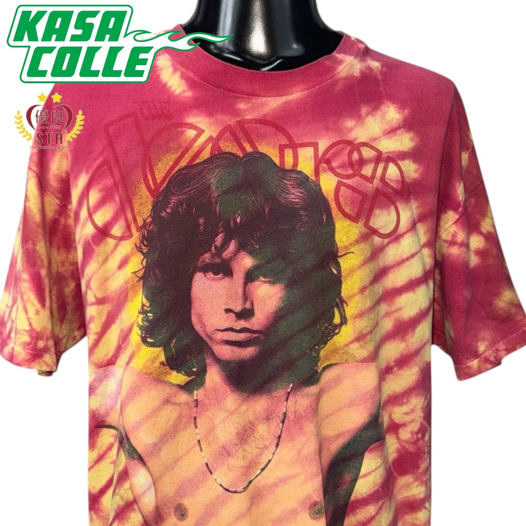 THE DOORS】ザ・ドアーズ JIM MORRISON ジムモリソン タイダイ柄 1990