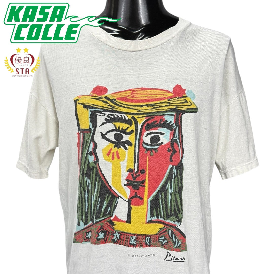 Pablo picasso ピカソ tシャツ ヴィンテージ PICASSO パブロ・ピカソ