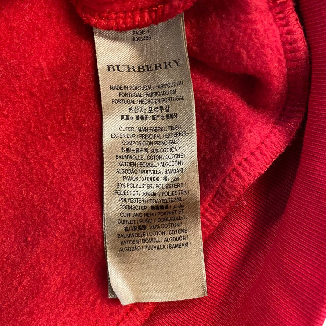 【BURBERRY】バーバリー ホース刺繍ロゴパーカー バーバリーロンドン S
