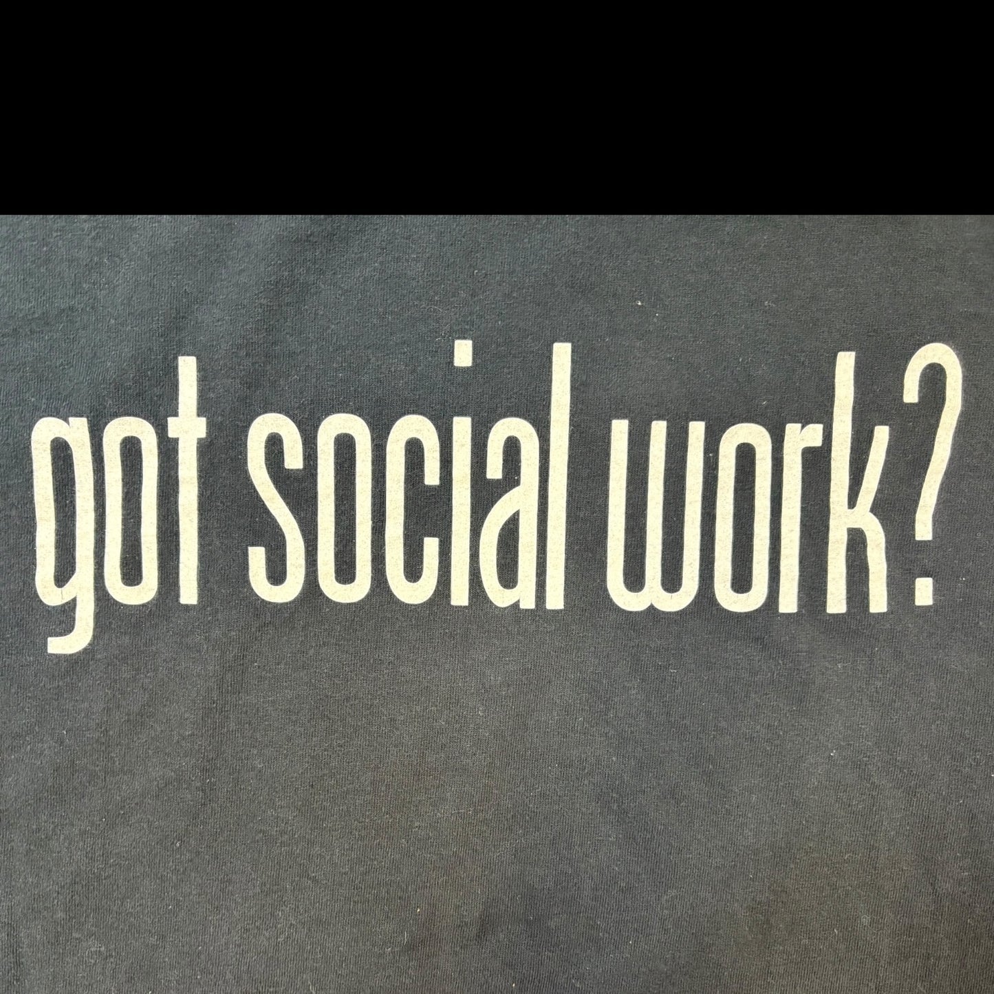 【got socialwork?】ゴットTシャツ L