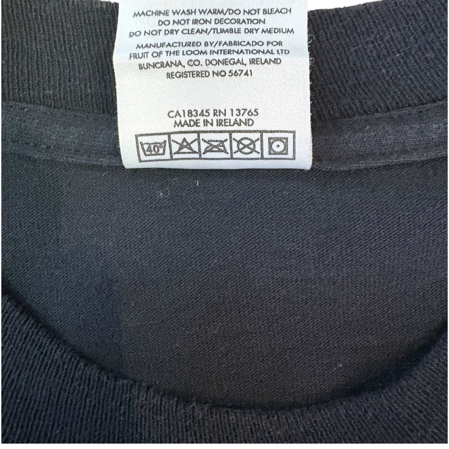 【NIRVANA】ニルヴァーナ Kurt Cobain カート・コバーン ロングスリーブ黒Tシャツ (1967-1994) XL
