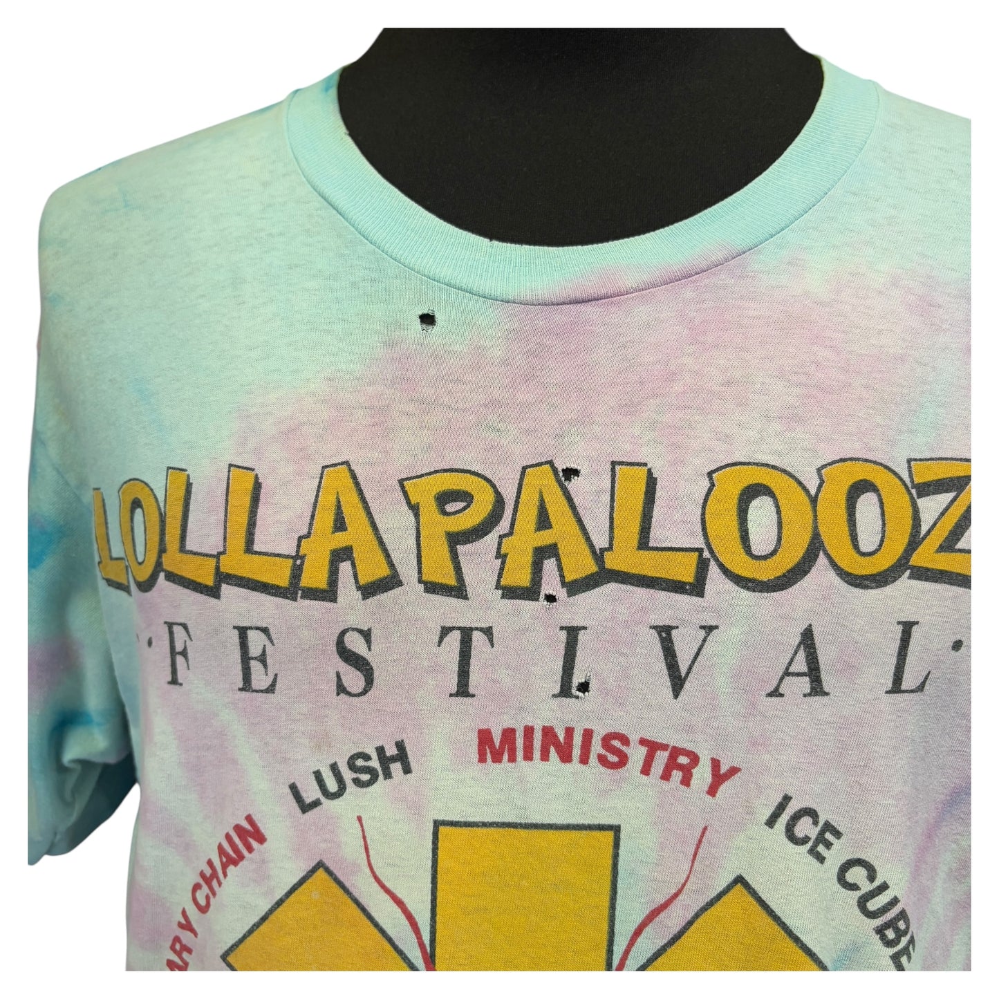 【LOLLAPALOOZA】 ロラパルーザ 92年製 ヴィンテージフェスTシャツ