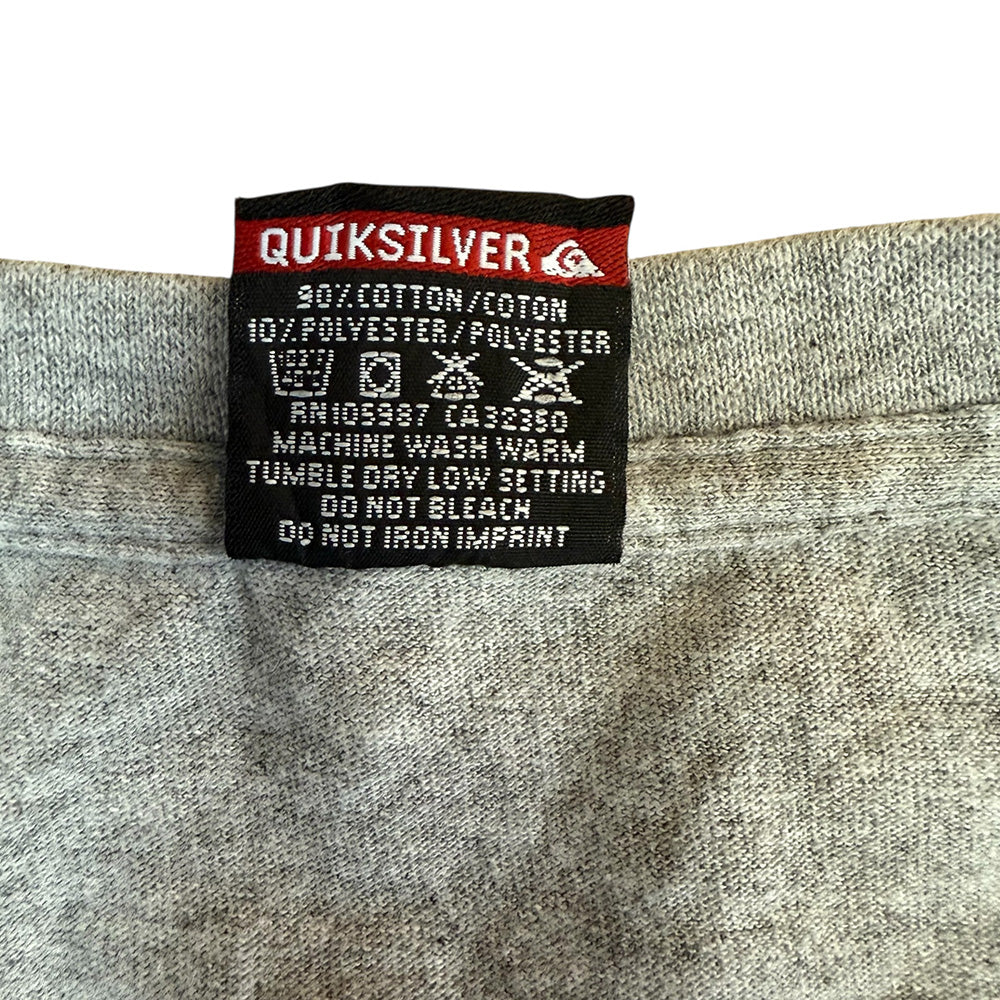 【QUIKSILVER】クイックシルバー ロゴプリント Tシャツ L