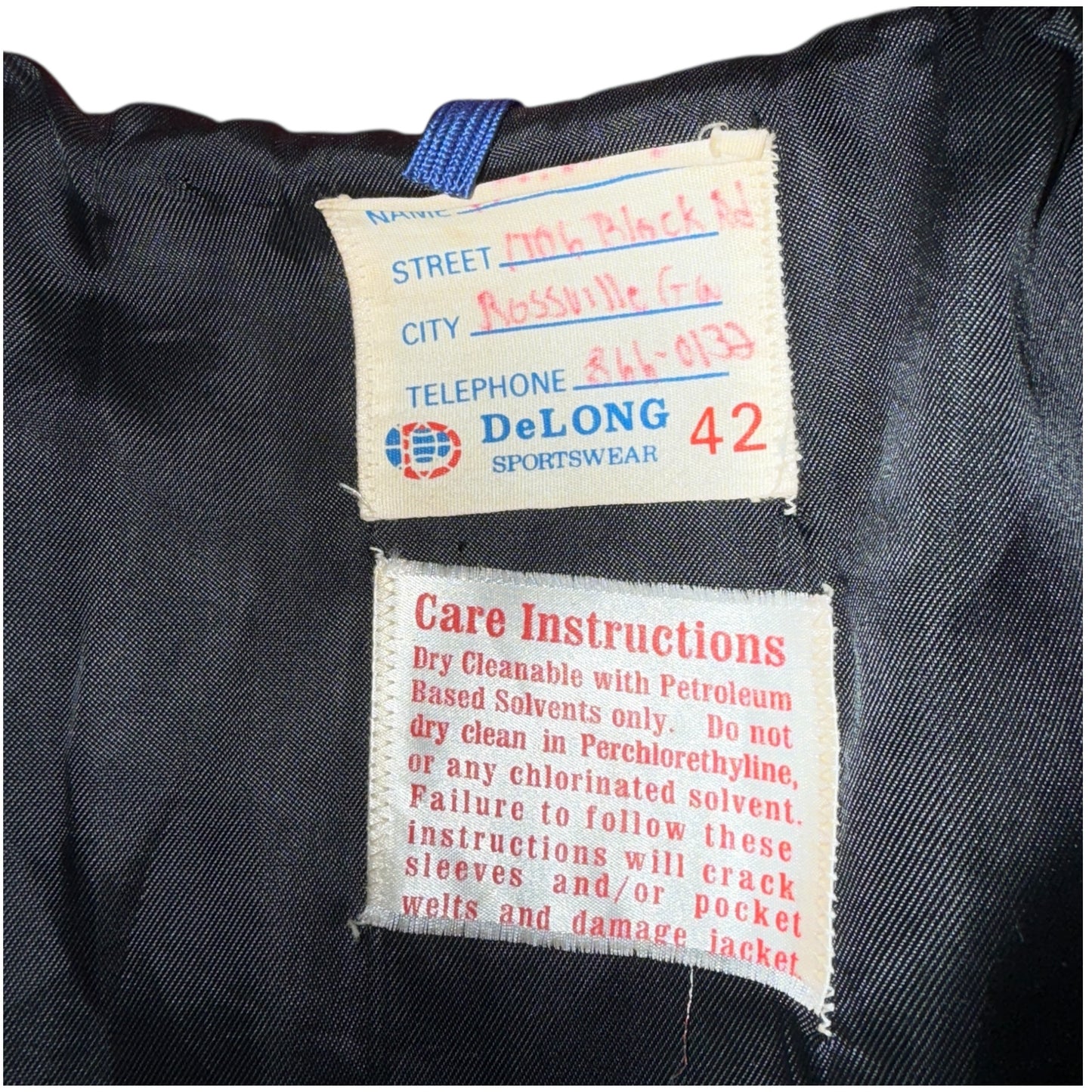 【DELONG】college stadium jacket カレッジスタジャン
