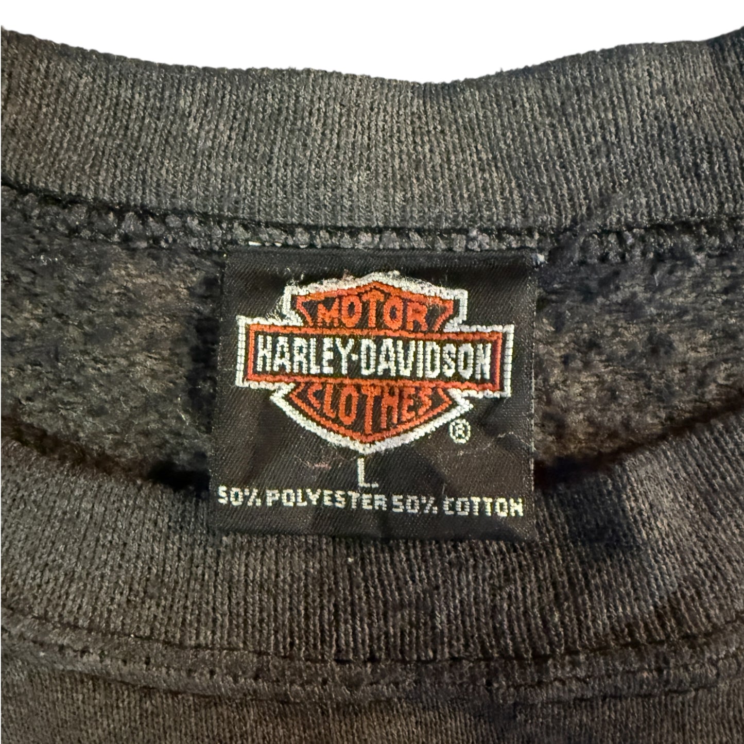 【HARLEY DAVIDSON】ハーレーダビッドソン 「Chrome Sweet Chrome」スウェット L