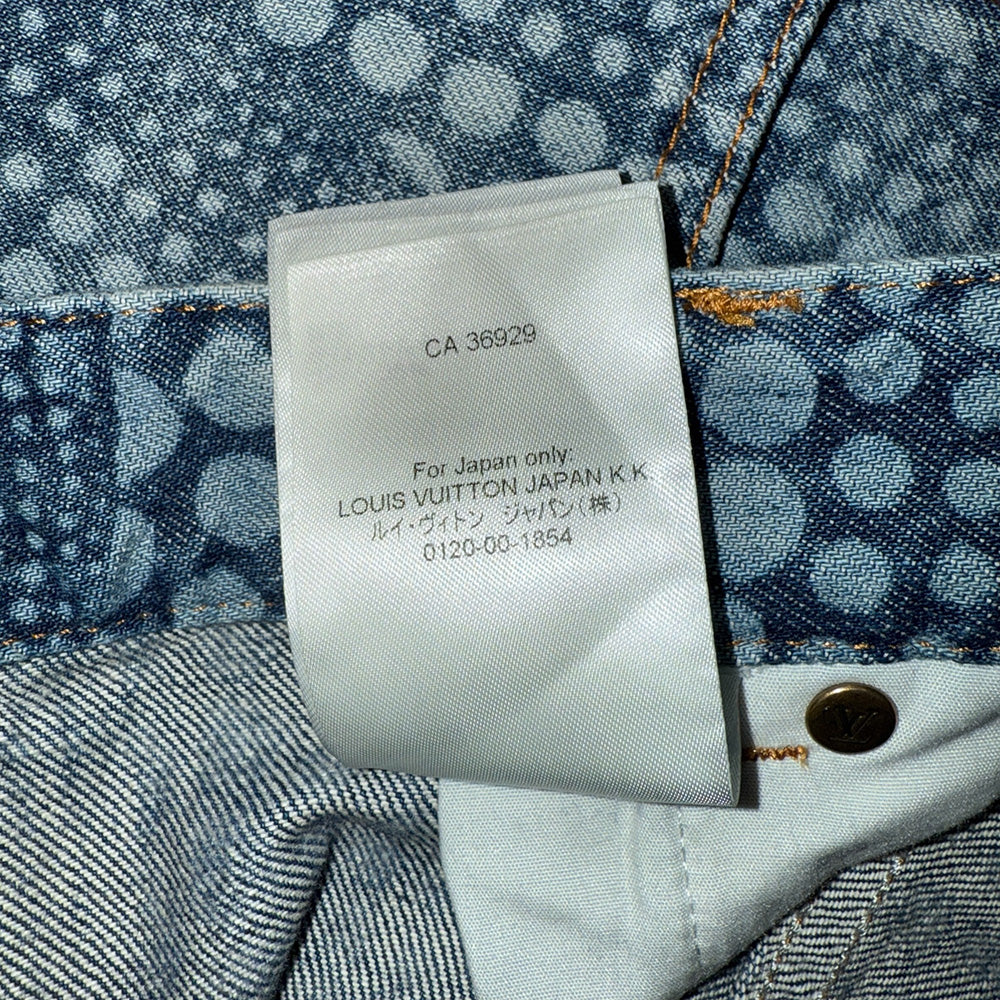 【LOUIS VUITTON 】ルイヴィトン 草間彌生 オールオーバー パンプキンデニムパンツ RM232H YN3 HOD30W サイズ32