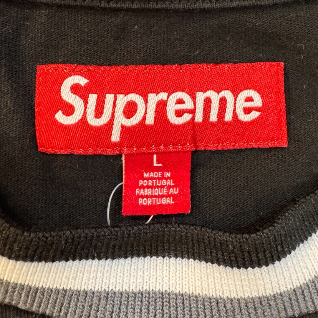 【supreme】シュプリーム ロゴプリントTシャツ ブラック L