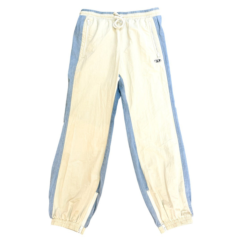 DIESEL Two-Tone P-Bright Logo Patch Track Pants