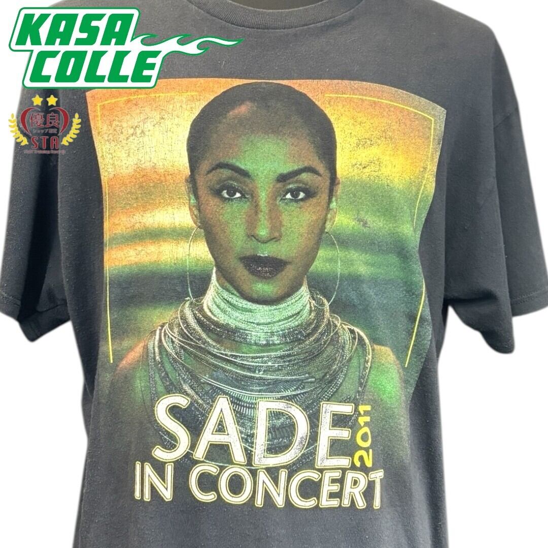 [SADE] Sade 2011 IN CONCERT WITH JOHN LEGEND 00s Vintage T-shirt (XL size)