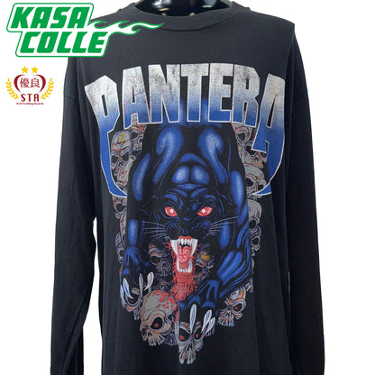 [PANTERA] Pantera PANTHER SKULL GRAPHIC Long Sleeve T-Shirt XL