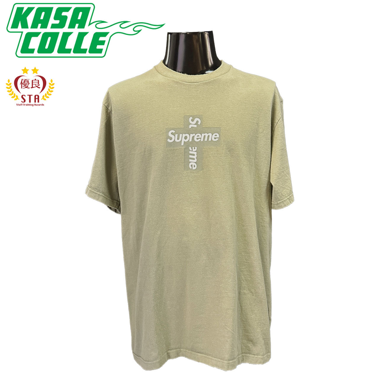 【SUPREME】 シュプリーム 20AW Cross Box Logo Tシャツ L