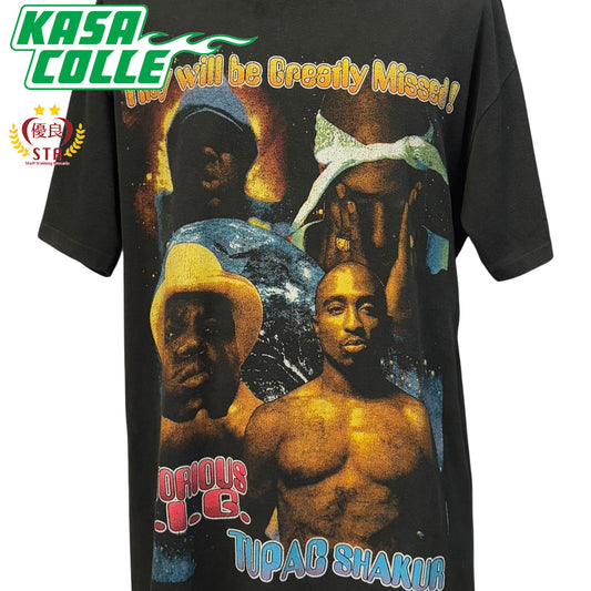 [2PAC x NOTORIOUS BIG] 2PAC NOTORIOUS BIG Vintage T-shirt, size XL