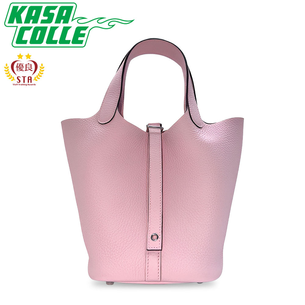 【HERMES】エルメス ピコタンロック18 PM ローズサクラ/トリヨンクレマンス/Picotin Lock 18 PM Rose Sakura Pink