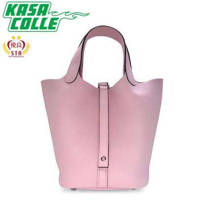 【HERMES】エルメス ピコタンロック18 PM ローズサクラ/トリヨンクレマンス/Picotin Lock 18 PM Rose Sakura Pink