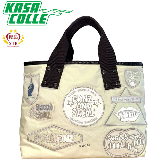 [sacai x Gonz] Sacai Gonz Multi Patch Tote Bag