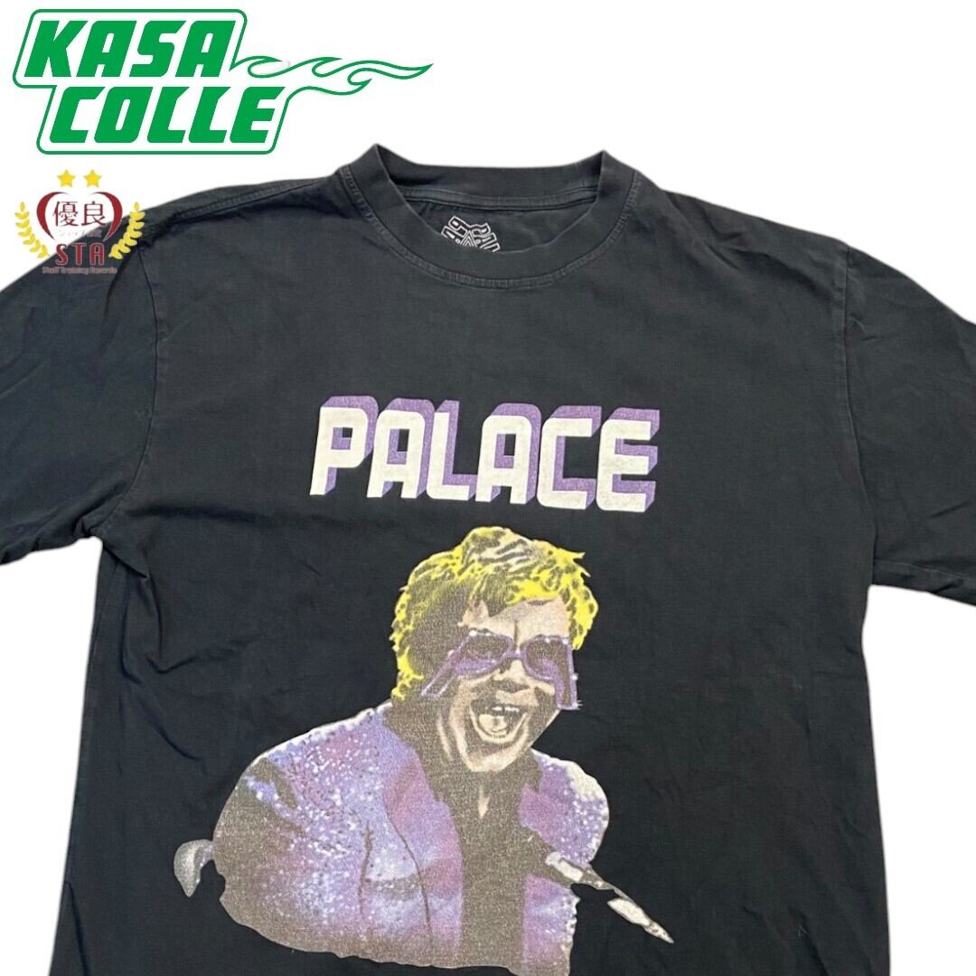 【PALACE】パレス エルトンジョンTシャツ ブラック Palace Black Elton John Tee L