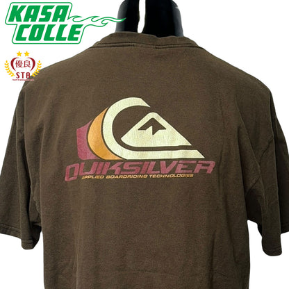 [QUIKSILVER] Quiksilver Brown T-shirt L