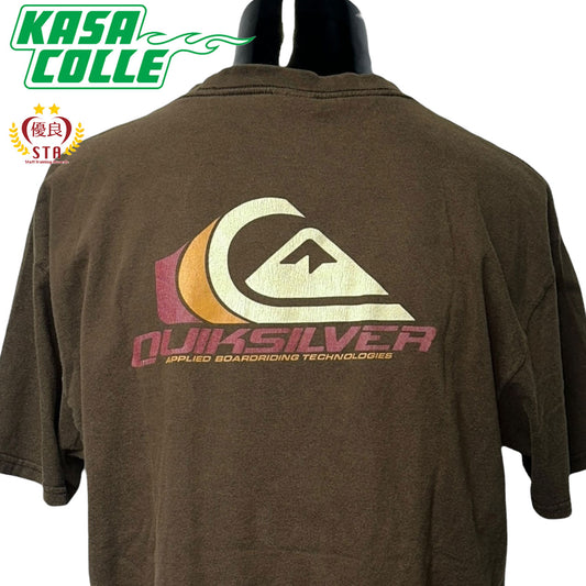 [QUIKSILVER] Quiksilver Brown T-shirt L