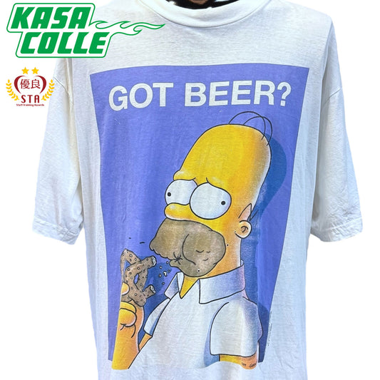 [THE SIMPSONS] The Simpsons GOT BEER T-shirt XL