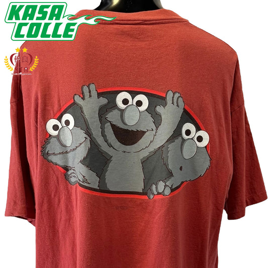 [SESAMI STREET] Sesame Street ELMO Vintage T-shirt XL