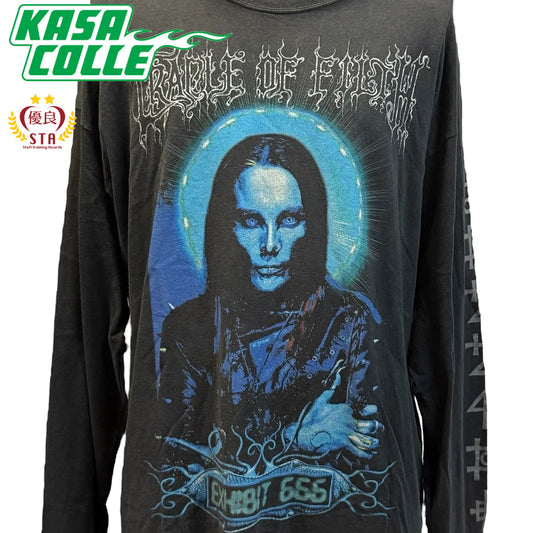 CRADLE OF FILTH TWISTED FREAK OF NATURE Long Sleeve T-Shirt, Size XL, Y2K