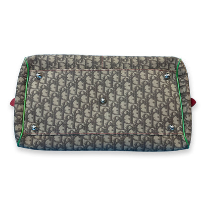 Christian Dior Trotter Boston Bag, Rasta Print PVC Boston Bag