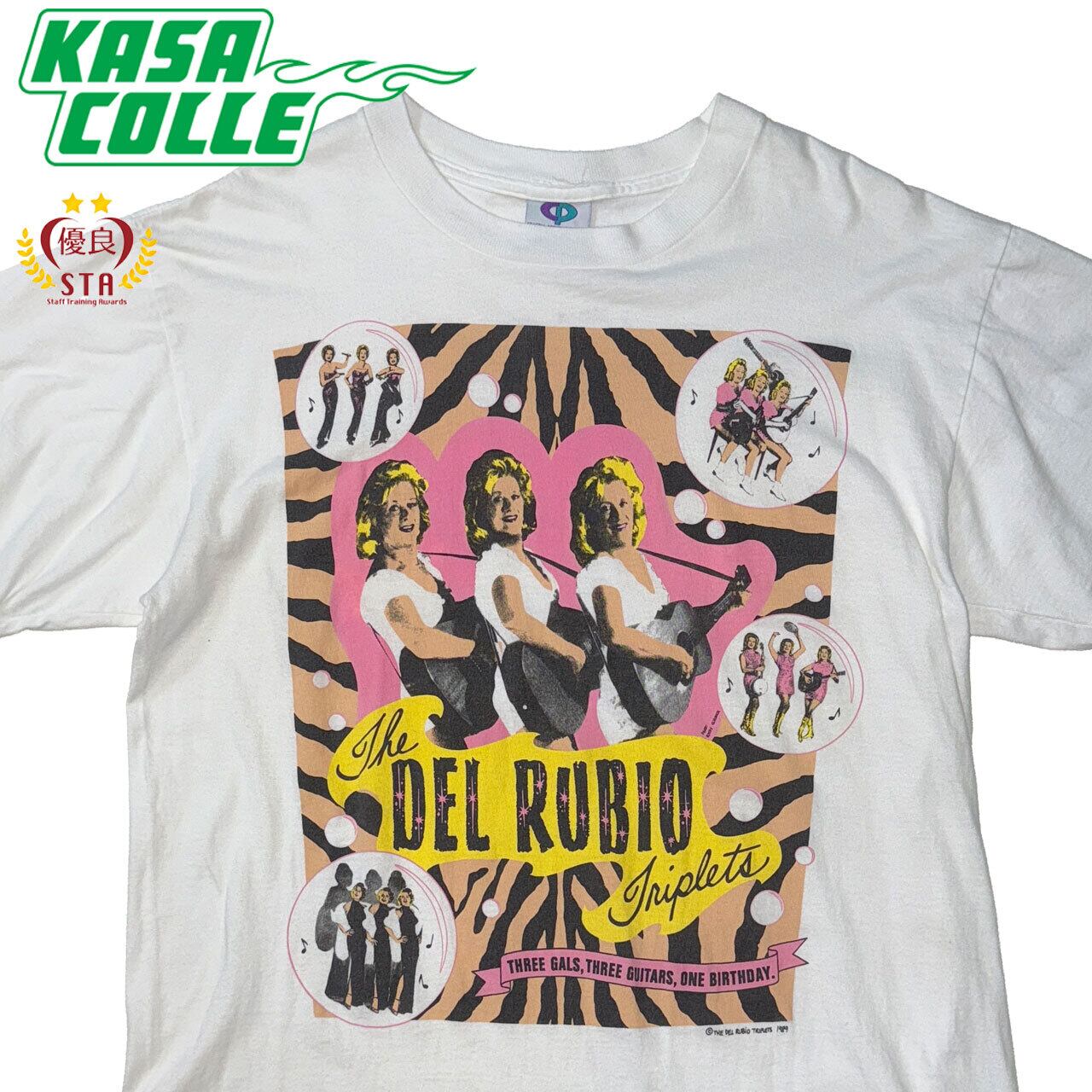 【THE DEL RUBIO TRIPLETS】デルルビオトリプレッツ 90's Vintage Tシャツ L