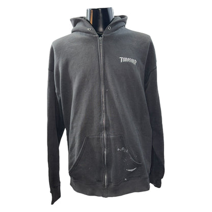 [THRASHER] Thrasher Zip-Up Hoodie