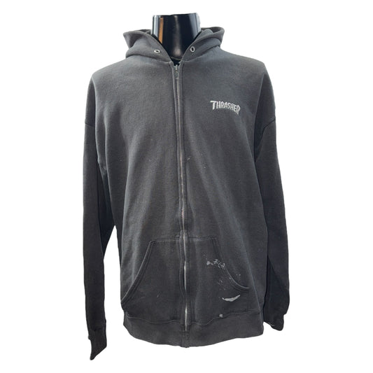 [THRASHER] Thrasher Zip-Up Hoodie