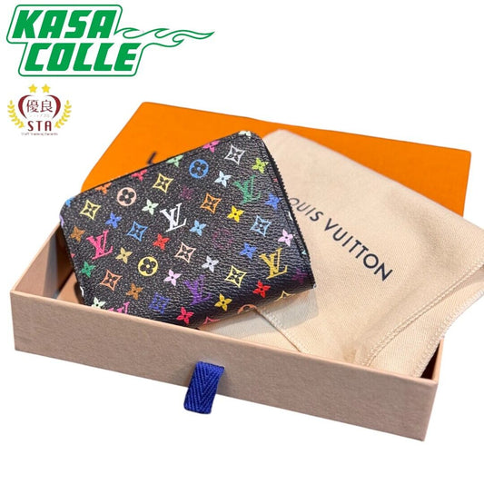 [LOUIS VUITTON] Louis Vuitton x Takashi Murakami Zippy Coin Purse Color: Multicolor