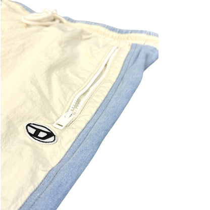 DIESEL Two-Tone P-Bright Logo Patch Track Pants