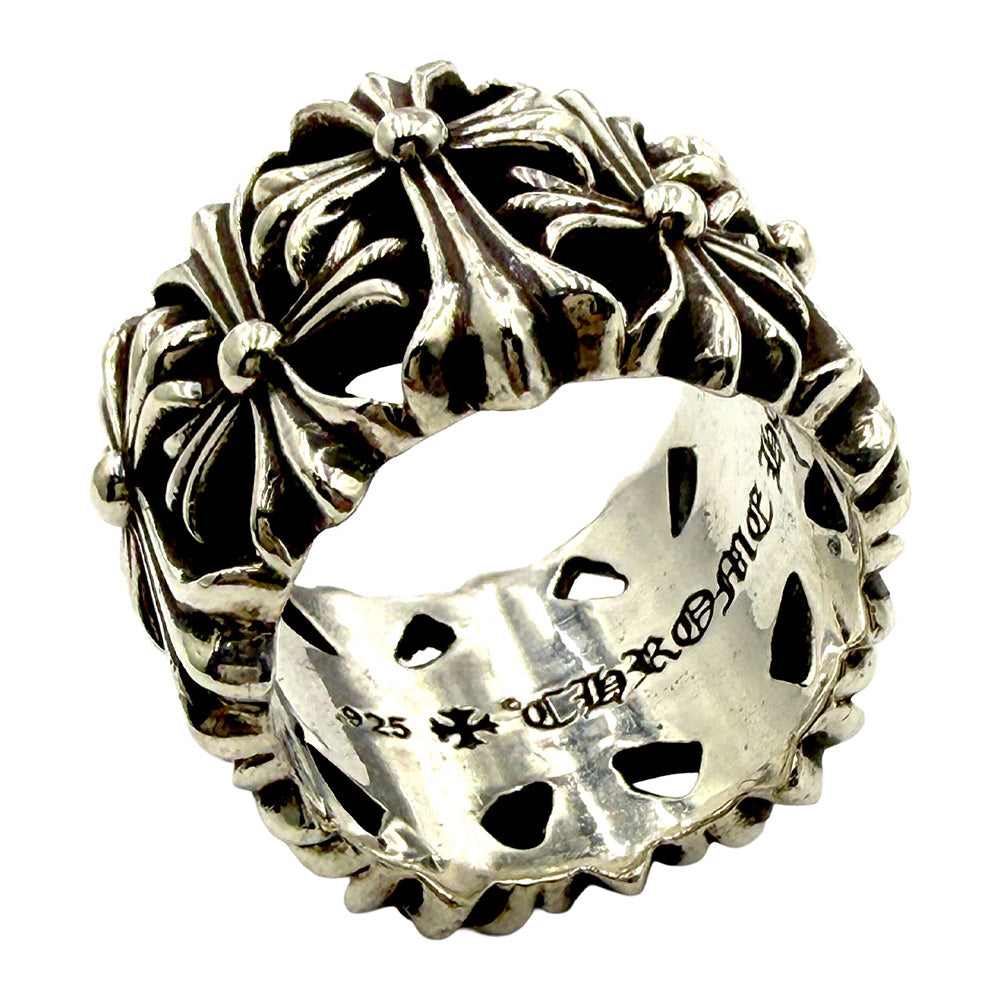 [CHROME HEARTS] Chrome Hearts Cemetery Ring, Size 20