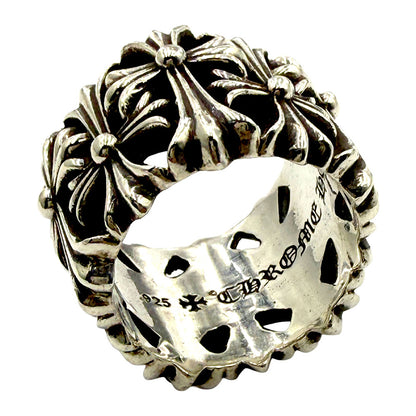 [CHROME HEARTS] Chrome Hearts Cemetery Ring, Size 20
