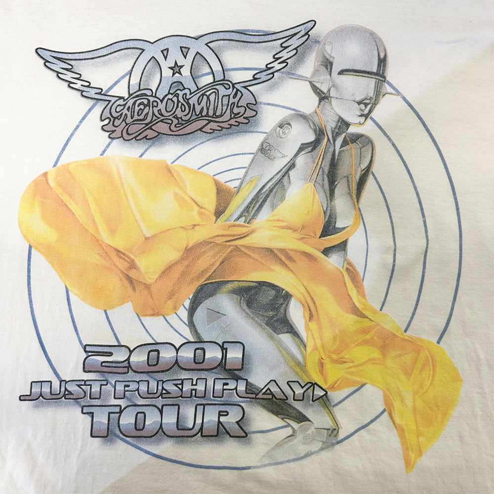 [AERO SMITH] Aerosmith JUST PUSH PLAY TOUR 2001 Hajime Sorayama Long TL