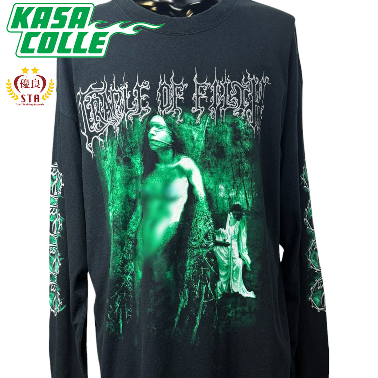 【CRADLE OF FILTH】クレイドルオブフィルス GRAVEN SIN ロングスリーブTシャツ XL