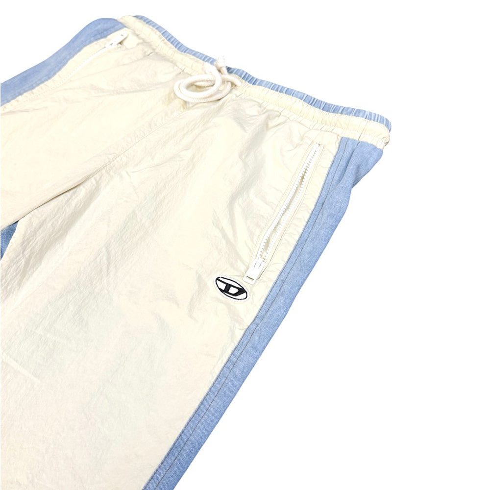 DIESEL Two-Tone P-Bright Logo Patch Track Pants