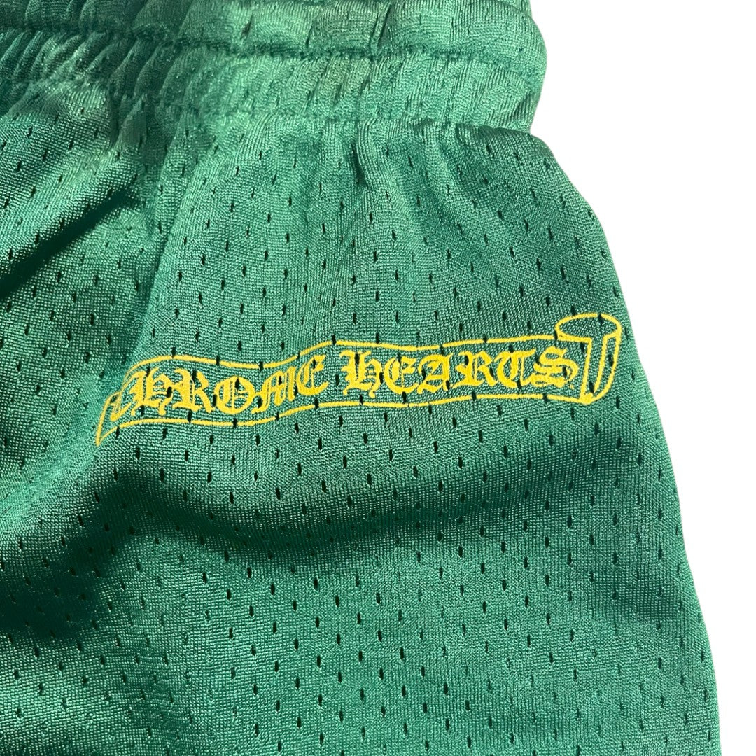 [CHROME HEARTS] Chrome Hearts MESH VARSITY SHORTS CH Print Mesh Shorts