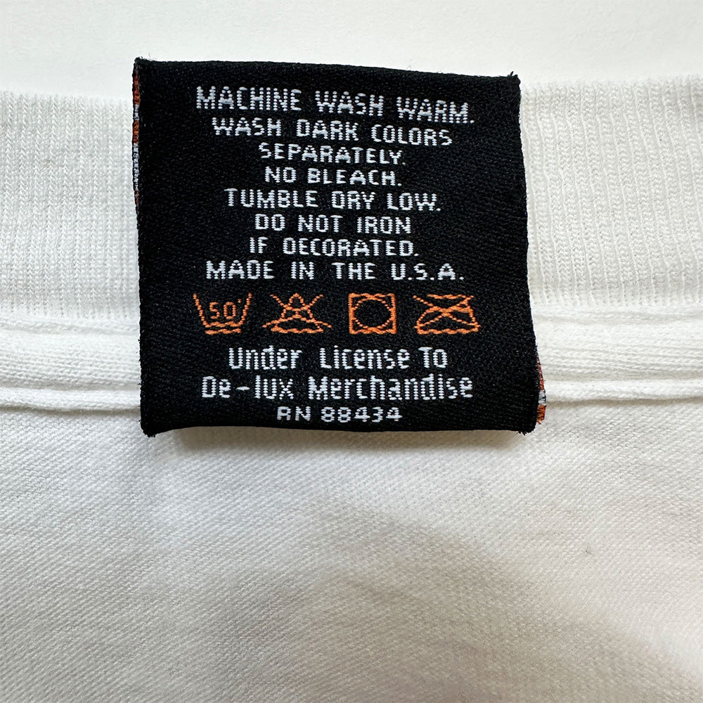【HARLEY DAVIDSON】ハーレーダビッドソン "TYLER TEXAS" イーグルバックプリント 2002コピーライト Vintage Tシャツ XL
