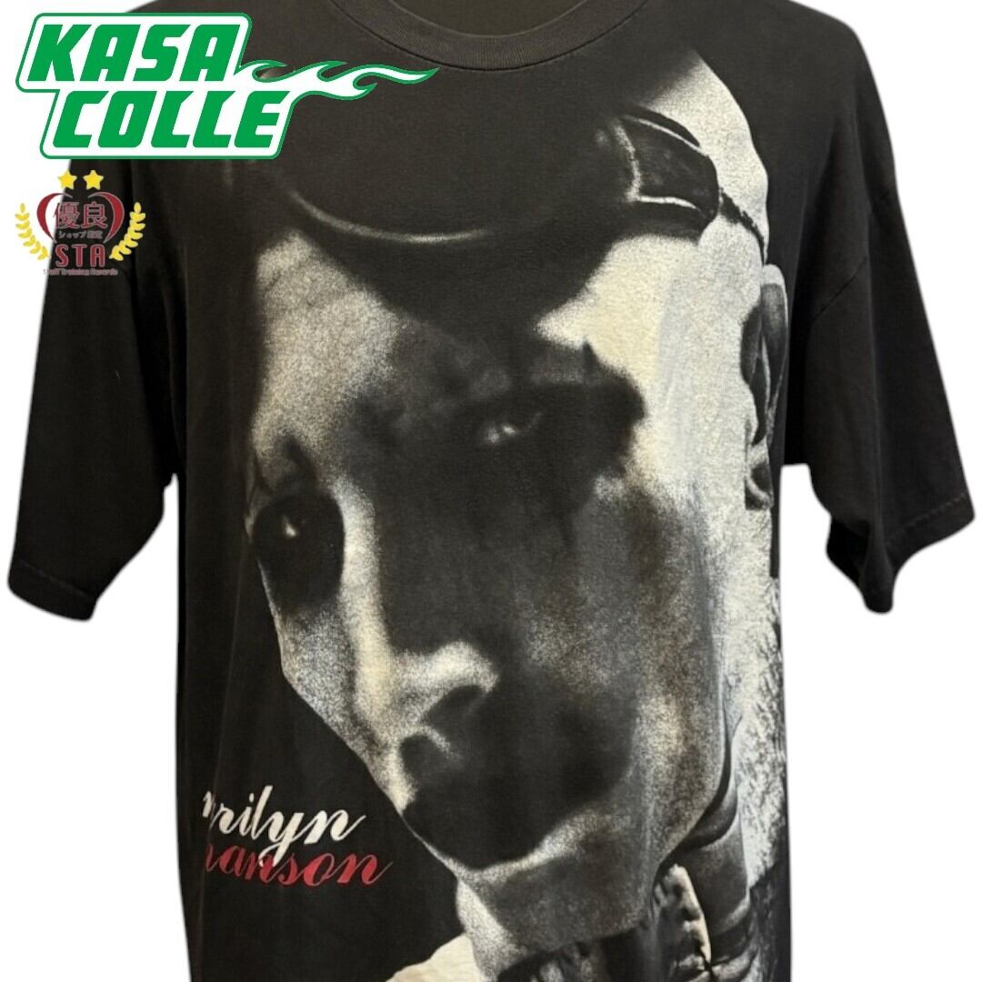 [MARILYN MANSON] Marilyn Manson 90's photo print T-shirt
