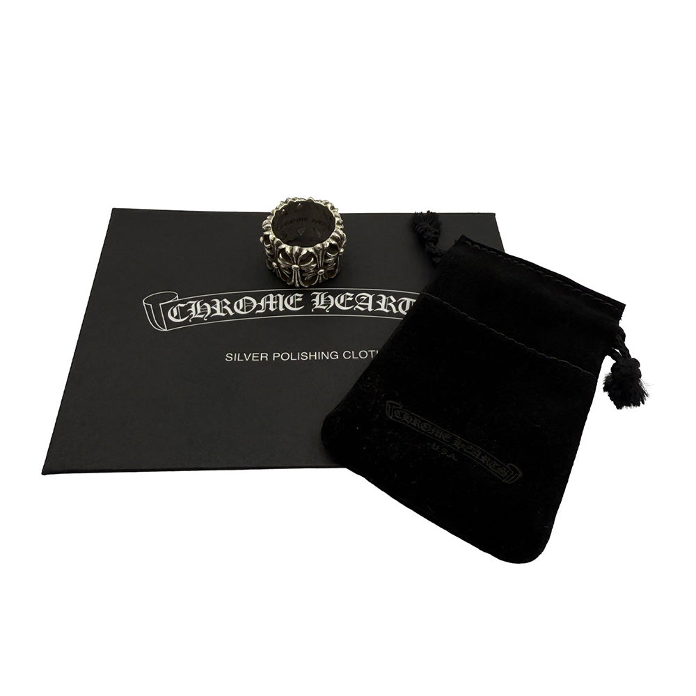 [CHROME HEARTS] Chrome Hearts Cemetery Ring, Size 20