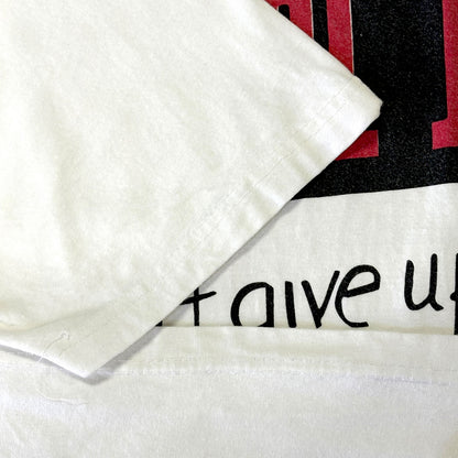 Pearl Jam "Don't Give Up" White T-Shirt, 90s, Size XL