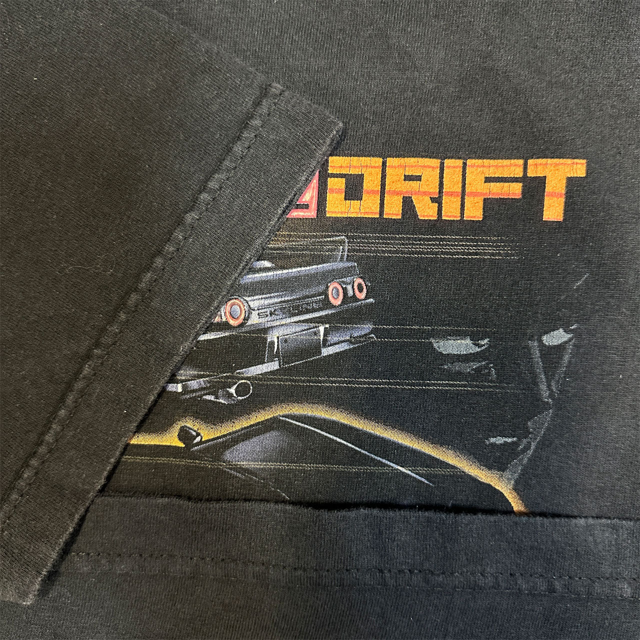 【頭文字D】イニシャルD DOWNSHIFT DRIFT Vintage Tシャツ L