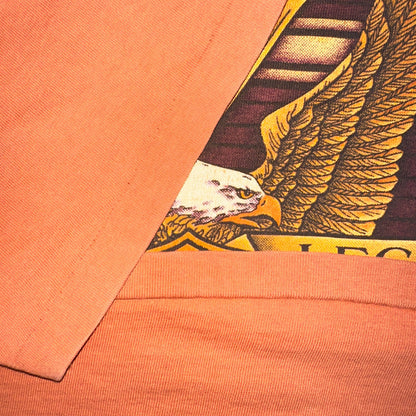 [HARLEY DAVIDSON] Harley-Davidson "LIVE THE LEGEND" Eagle 90's Vintage T-shirt, Size L