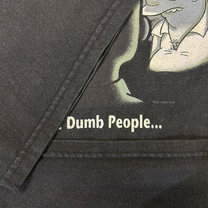 THE SIMPSONS "I See Dumb People..." DELTA Tag Vintage T-Shirt, XL
