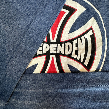 【INDEPENDENT】インディペンデント アイアンクロス NHSタグ Tシャツ XL相当