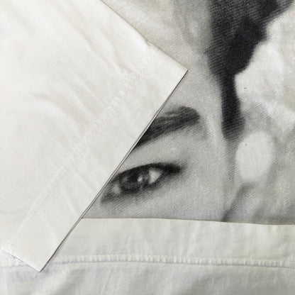 【Bjork】 ビョーク MONOCHROME FACE OVP it takes courage to enjoy it BRIGHTGREENタグ Vintage Tシャツ L